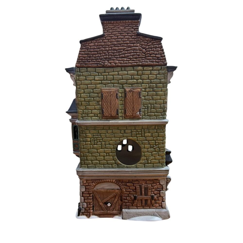 Department 56 Dickens Village Ebenezer Scrooge House #13 Lighted Christmas - Picture 4 of 5